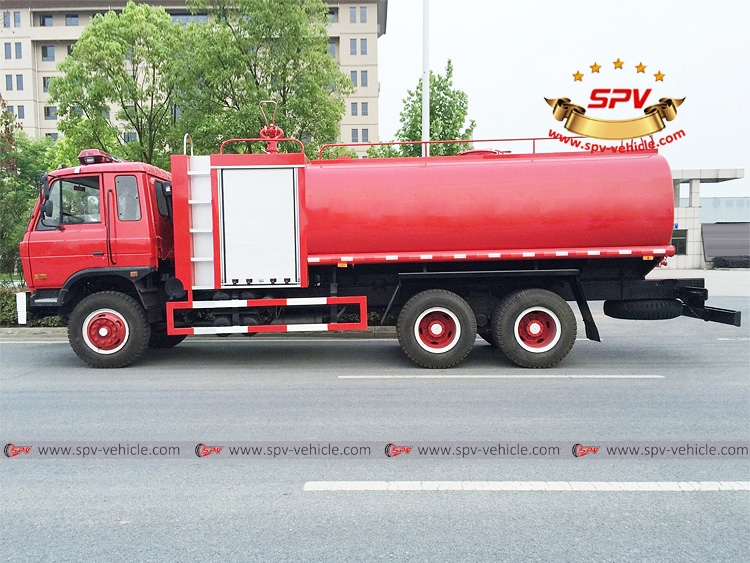Fire Water Bowser Dongfeng 3 axle - LS